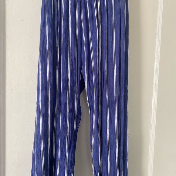 Striped Linen Pants - M Boutique (Lock & Key) Size Small - Picture 3 of 5